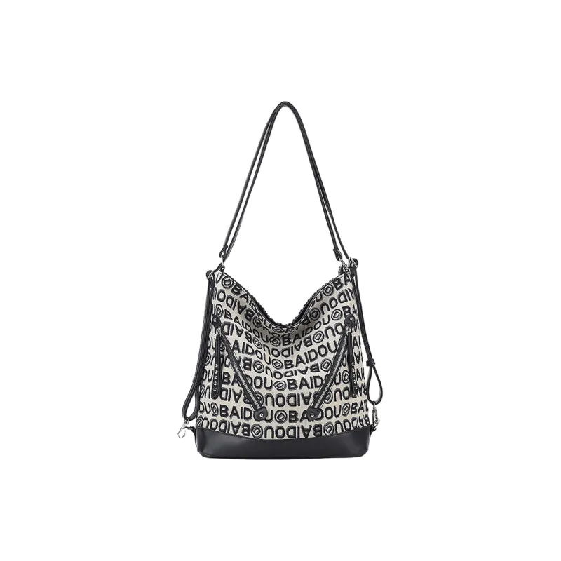 UNITE STAR Canvas Bag, Tote Bag, Shopping Bag, Shoulder Bag Regular Women's White-0