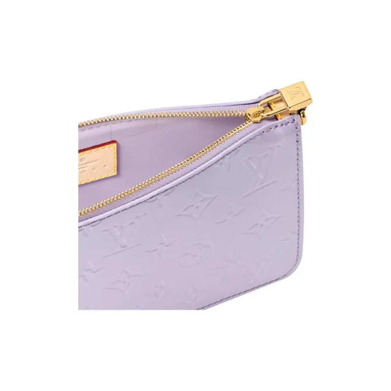 LOUIS VUITTON Lexington Pouch Glossy Lilac-4