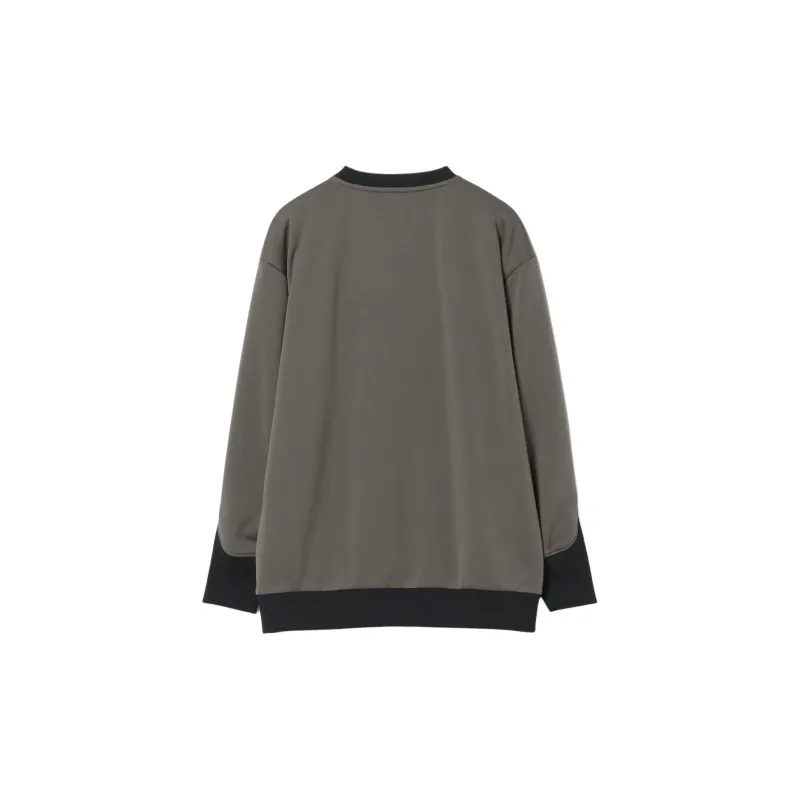 Beams x Miyu Ikeda GOLF Sweatshirt Women's Charcoal-1