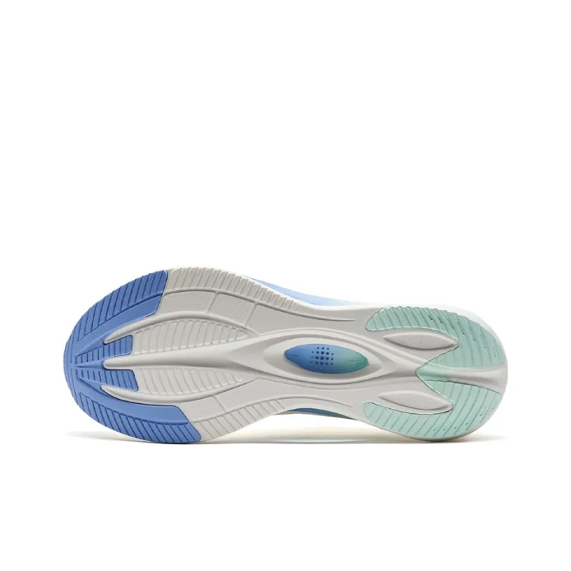 XTEP Hydrogen Wind 7.0 Cushioned Wear Resistant Breathable Lightweight Low Top Casual Running Shoes Women's Mint Breeze-5