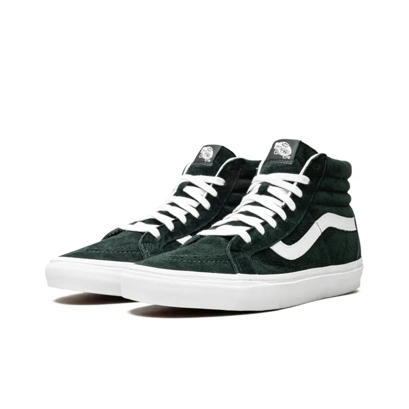 Vans Sk8 Hi Re Issue Pig Suede Darkest Spruce-1