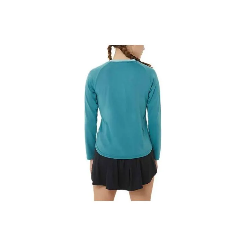 Asics TENNIS LS T-Shirts Women's Blue-1
