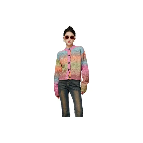 Weekly Sweaters Women's Multicolor Gradient