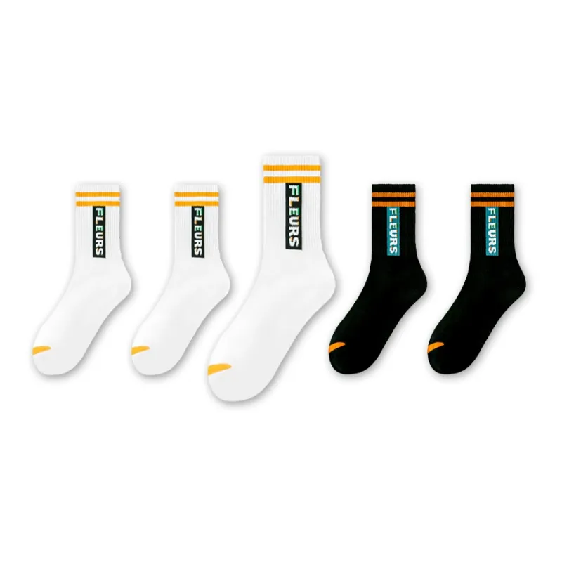 LUOLIAN Mid Calf Socks Unisex 5 Pack-9