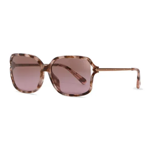 COACH Irregular Shape Sunglasses Women's Pink