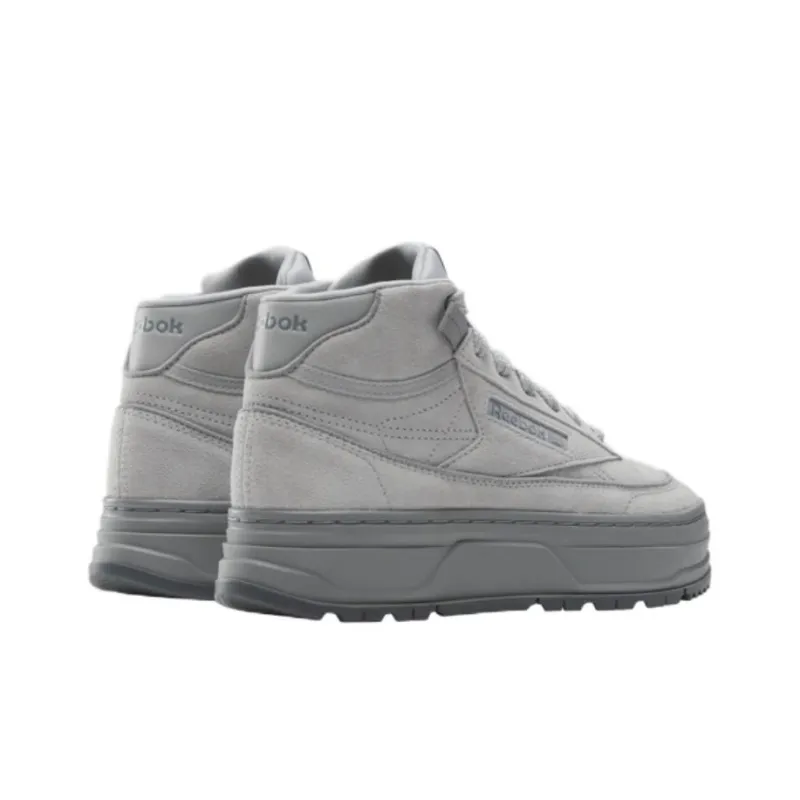 Reebok Women's Club C Geo Mid 'Pure Grey' Women's-4