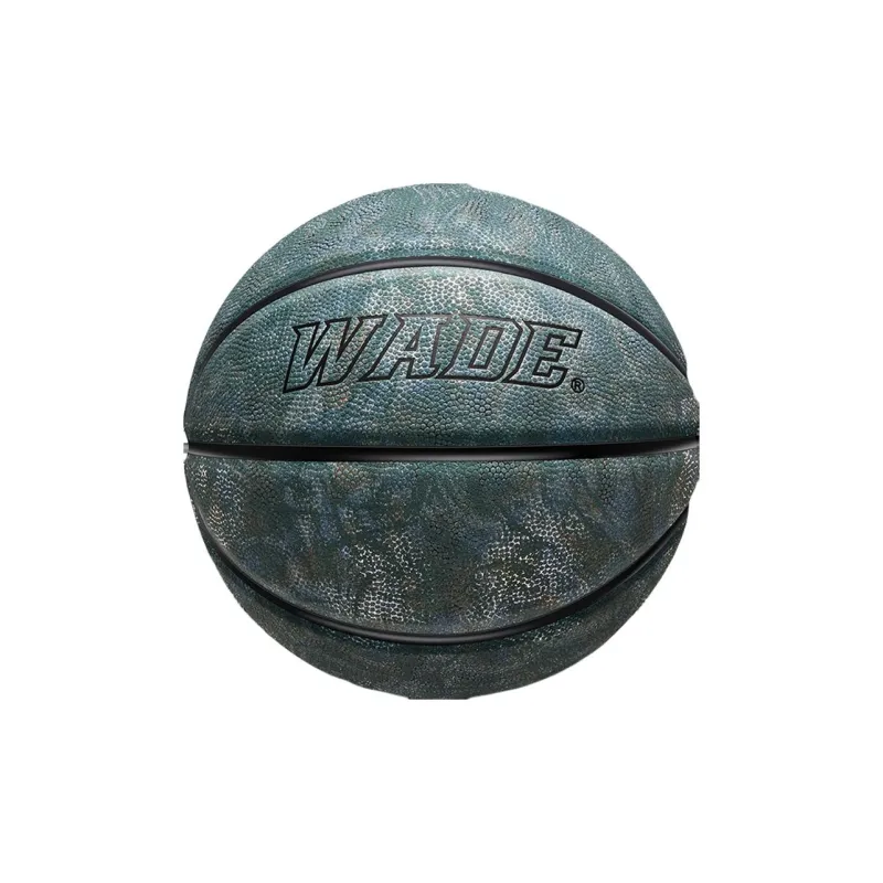 WADE Cow Leather Basketball Iridescent Green Size 7 Training Unisex-7