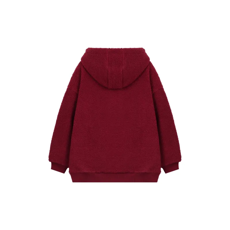RUMMANDY Velvet feel Coat Unisex-5