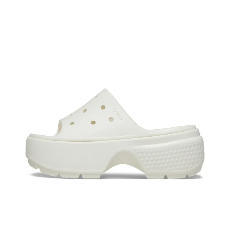 Crocs Stomp Slides 'White' Women's-0
