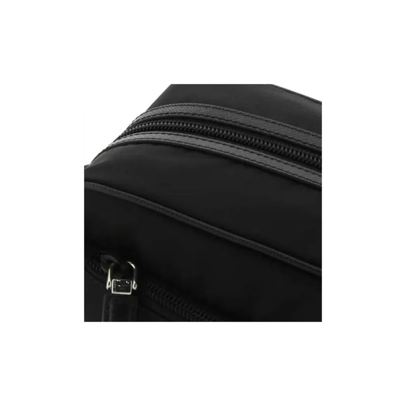 PRADA Nylon Makeup Bag Men's Black-3
