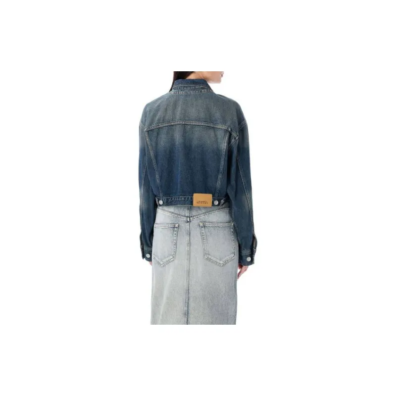 ISABEL MARANT ETOILE Tadia Denim Jacket-1