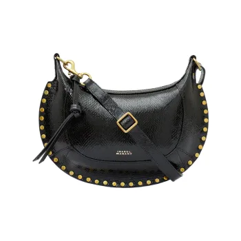 ISABEL MARANT Oskan Moon Studded Shoulder Bag