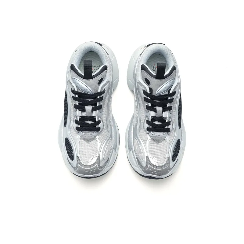 LOXKI SpaceCraft Spaceship Running Shoes Low Top Chunky Sneakers Unisex-3