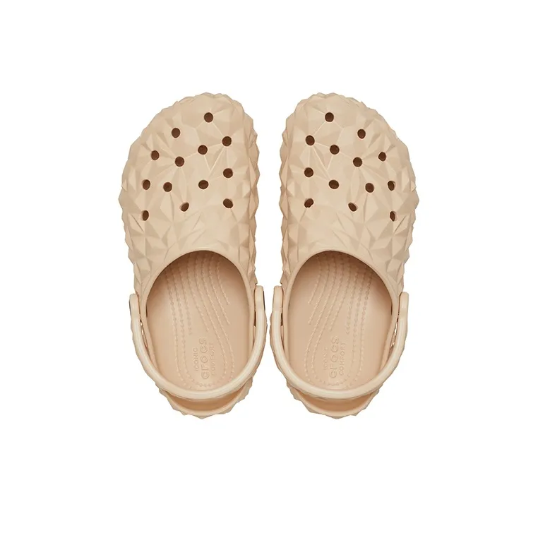 Crocs Classic Geometric Clogs 'Beige'-3