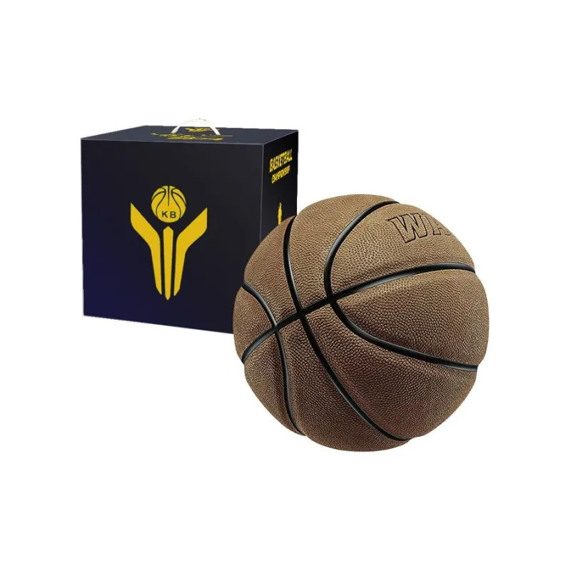 WADE Cow Leather Basketball Gray With Studs Size 7 Ball Training-3