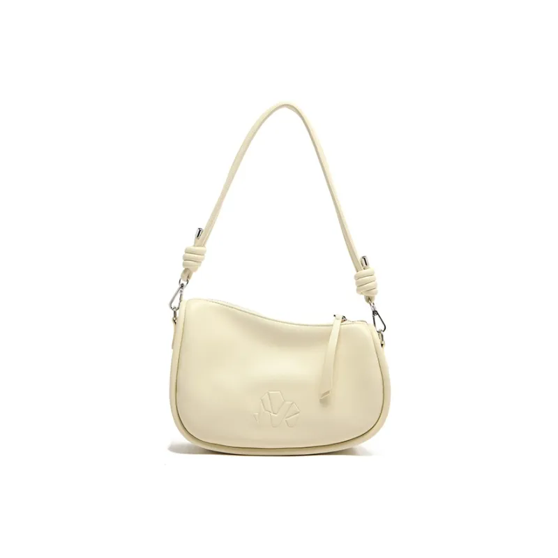 MICOCAH PU Shoulder Bag Regular Women's Crushed Ice Blue/Grain White/Elegant Black-4