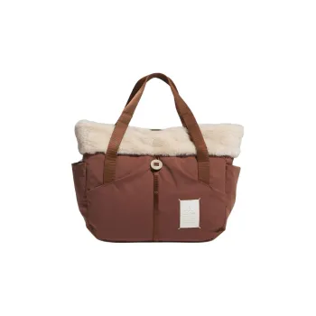 Adidas Polyester Tote Bag Shopping Bag Handbag Men's Brown