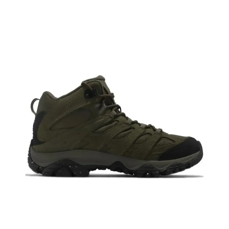 MERRELL MOAB 3 Cushioned Slip Resistant High Top Outdoor Shoes Men's Green-1