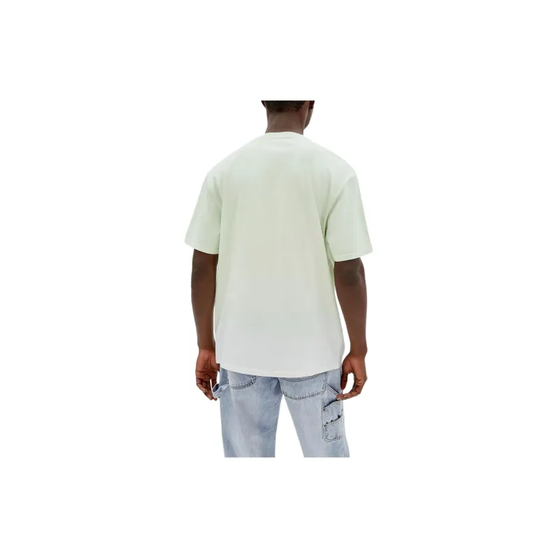 GUESS Originals Dip-Dye Logo Tee T-Shirt Men's Green-1