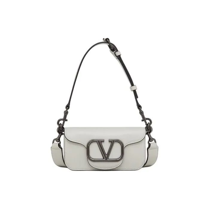 Valentino Cow Leather Portable Crossbody Bag, Shoulder Bag Mini Men's Cat's Eye Lime-0