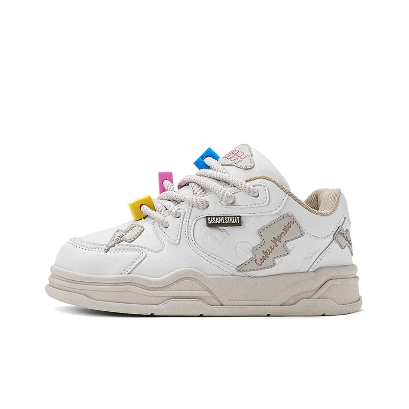 SESAME STREET Anti-Slip Wear-Resistant Low-Top Skateboard Shoes Unisex-8