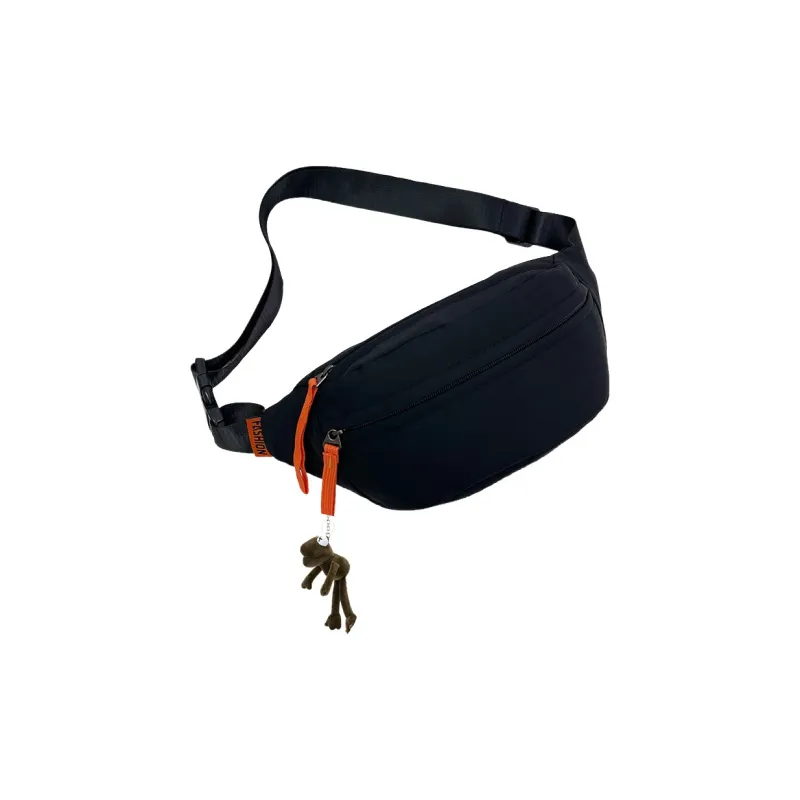 BALANG Composite Nylon Cloth Fanny Pack Unisex Black/Yellow/Khaki/Green/Ecru-8