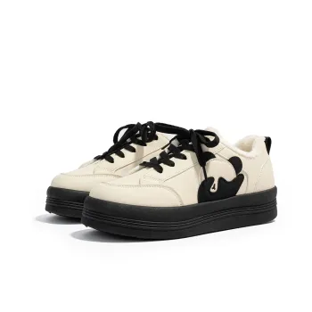 Humanism 1986 Thermal Height Increasing Support Abrasion Resistant Low Top Skateboard Shoes Women's