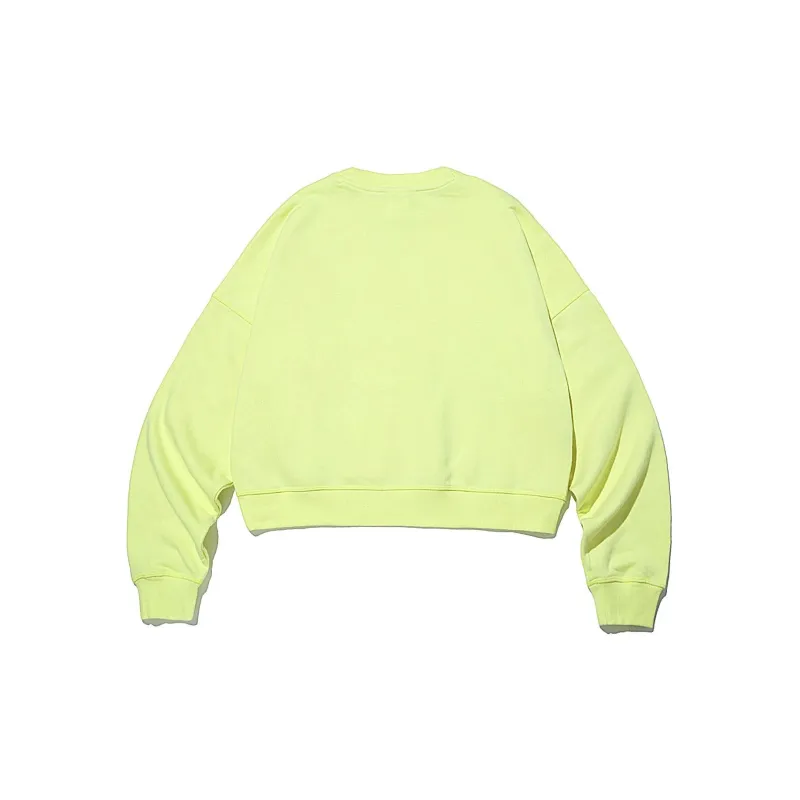Champion Sweatshirt Women's Light Yellow Green-1