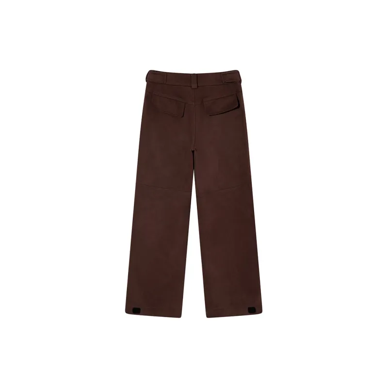 Ouyang Casual Pants Women's Coffee-1