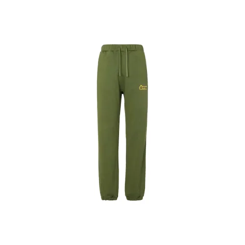 Drew House Letter Logo Series Knitted Sweatpants Unisex Olive Green