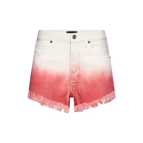 Alanui Bright Hues Denim Shorts