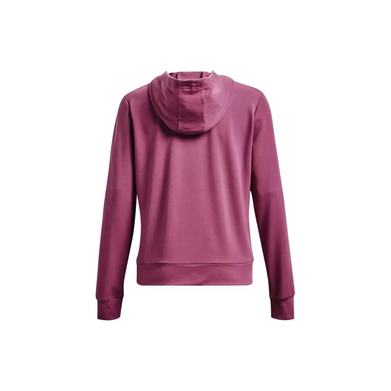 Under Armour RIVAL TERRY HOODIE Sweatshirt Women's Pink-1