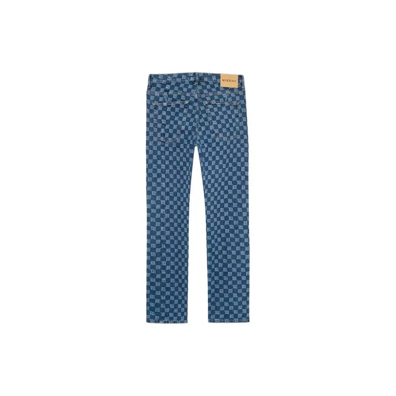 Misbhv Signature Monogram Jeans Women's Blue-1