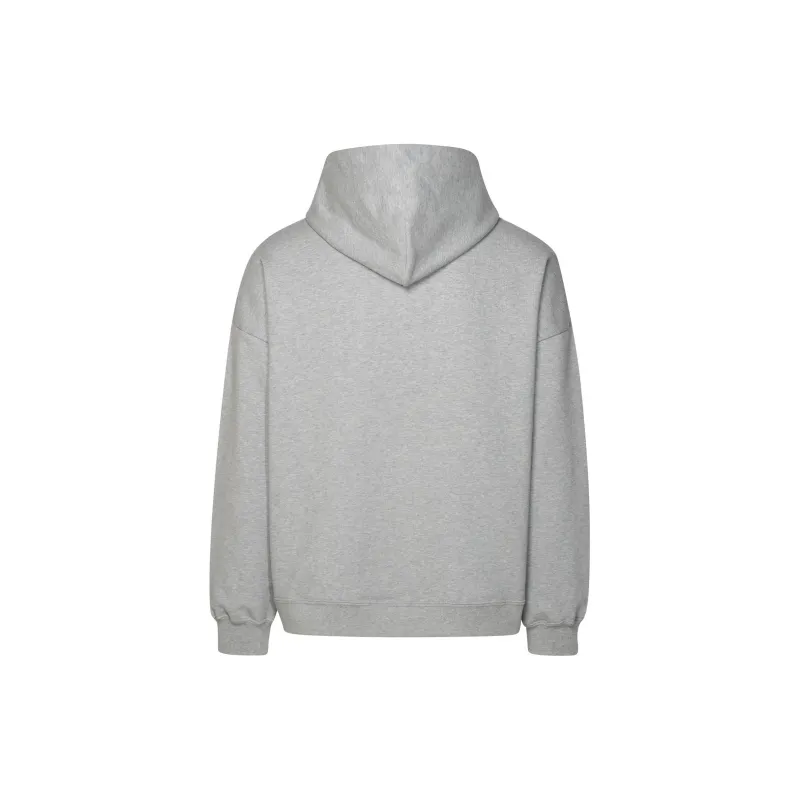 GCDS Flocked Logo Drawstring Hoodie-1