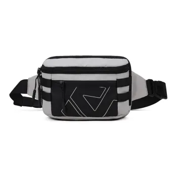 AOKING AK Polyester Sling Bag Fanny Pack Small Size Men's Black/Gray
