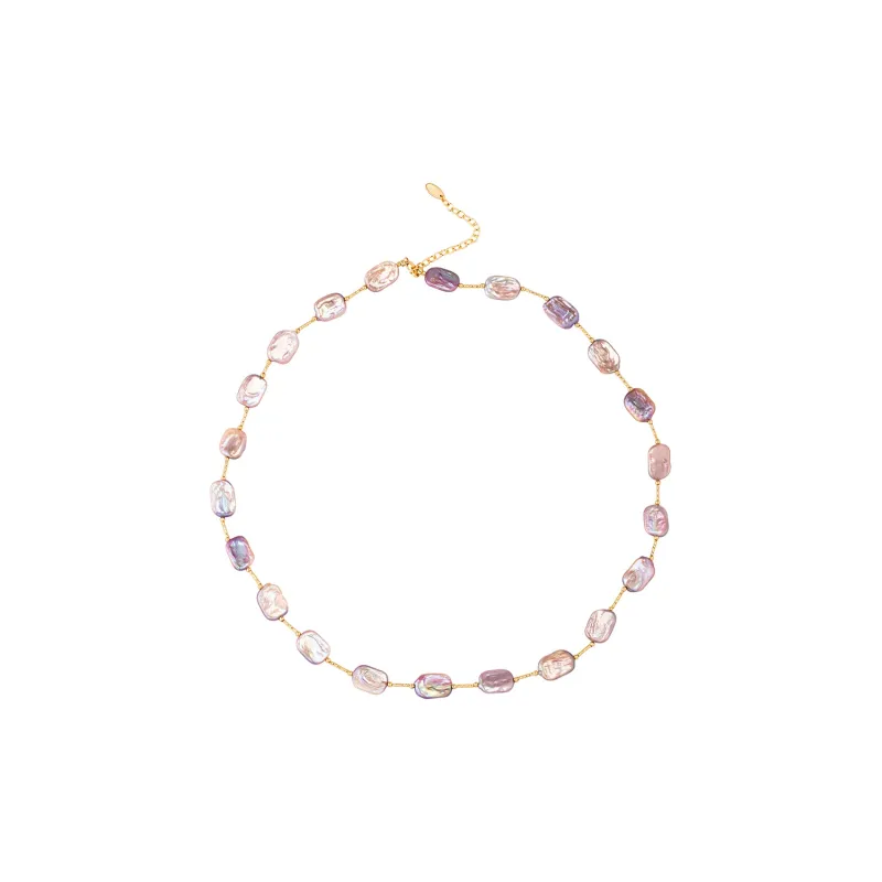 RIDEAUS Freshwater Pearl Bracelet Necklace Set Unisex-1