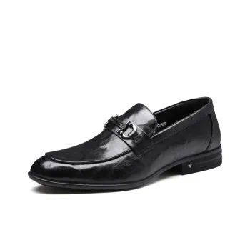 DTN Dress Shoes Men Low Top Black