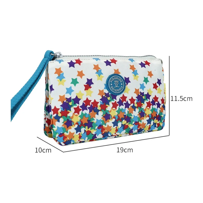 FIDO DIDO Oxford Small Square Clutch Bag Mini Women's White-7