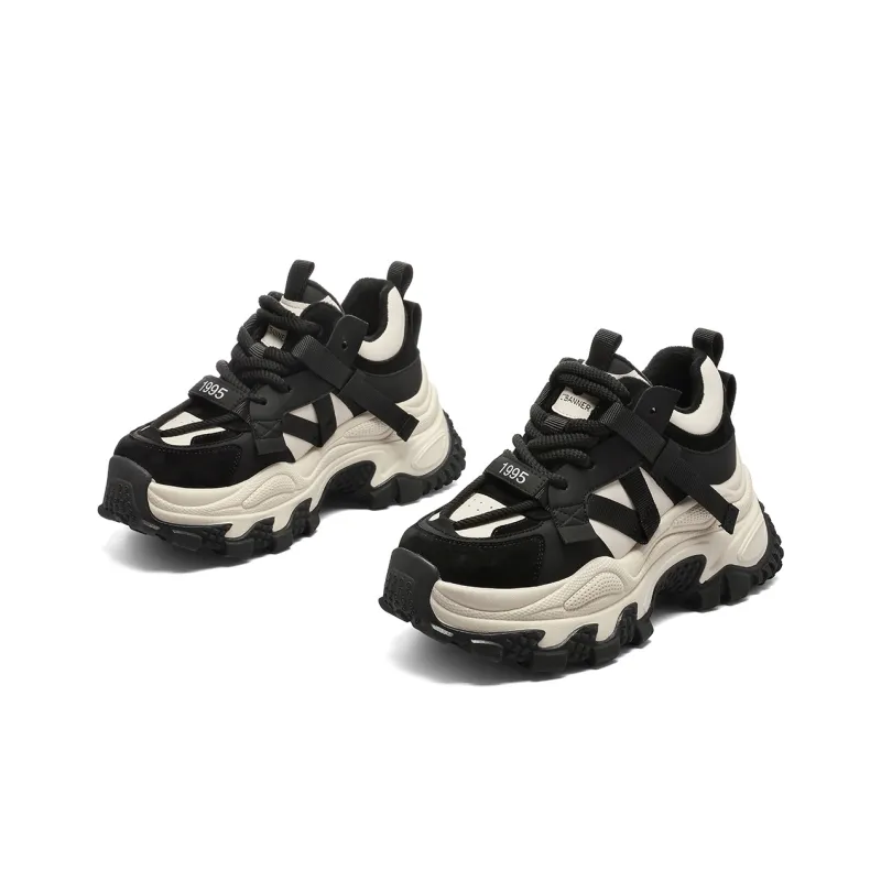 C°BANNER Height Increasing Warmth Low-Top Chunky Sneakers Women's-12