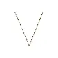 Black bead necklace