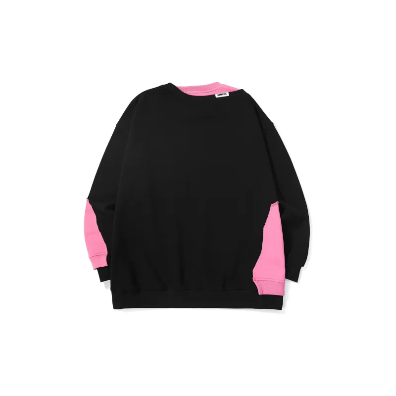 GENANX Sweatshirts Unisex Black-1
