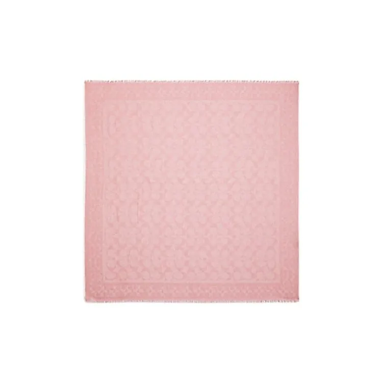 COACH Knit Scarves Women's Pink-0