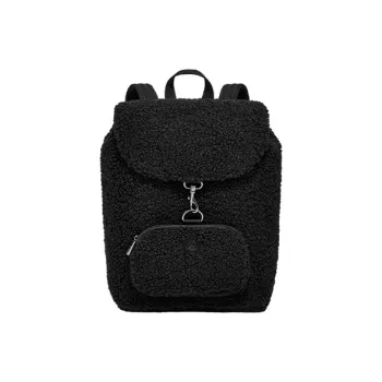 UGG Fabric Sherpa Backpack Medium Size Women's Black