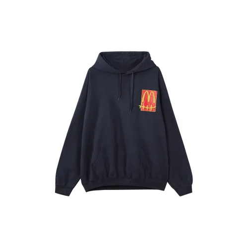 Mcdonald's X Travis Scott Sweatshirts Unisex Blue