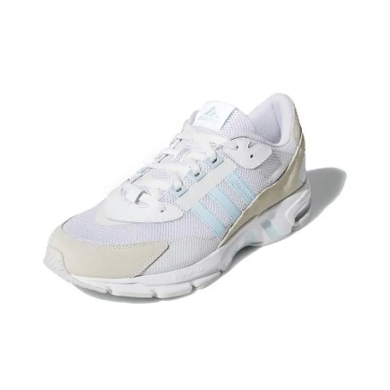 Adidas Low-Top Running Shoes Unisex White Denim Blue-1