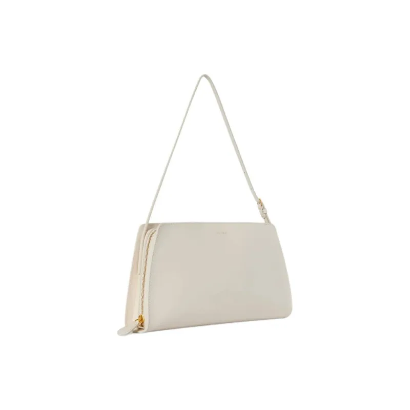 THE ROW Dalia Leather Handbag Shoulder Bag Women's Ivory-1