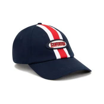 Tommy Hilfiger Cotton Baseball Caps Men's Navy Blue, Red, & White