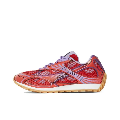 Bottega Veneta Orbit Low Top Casual Shoes Women's Red