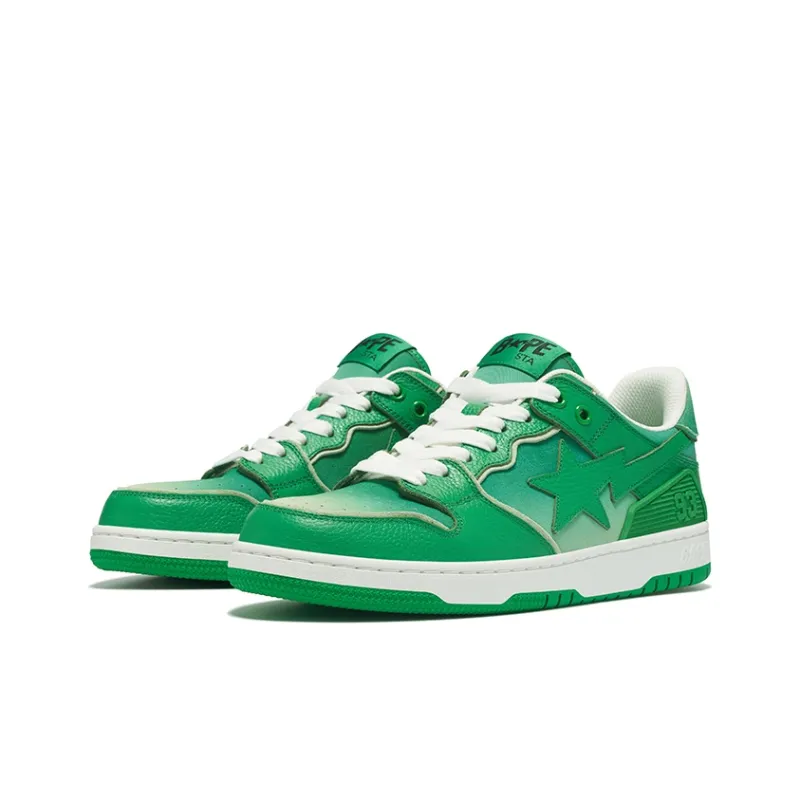 BAPE A BATHING APE Sk8 Sta #4 Green-3