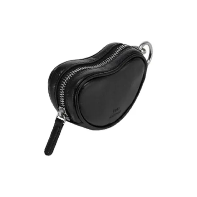 FIND KAPOOR Artificial Leather Clutch Coin Purse Mini Women's White/Black/Silver/Pink-9